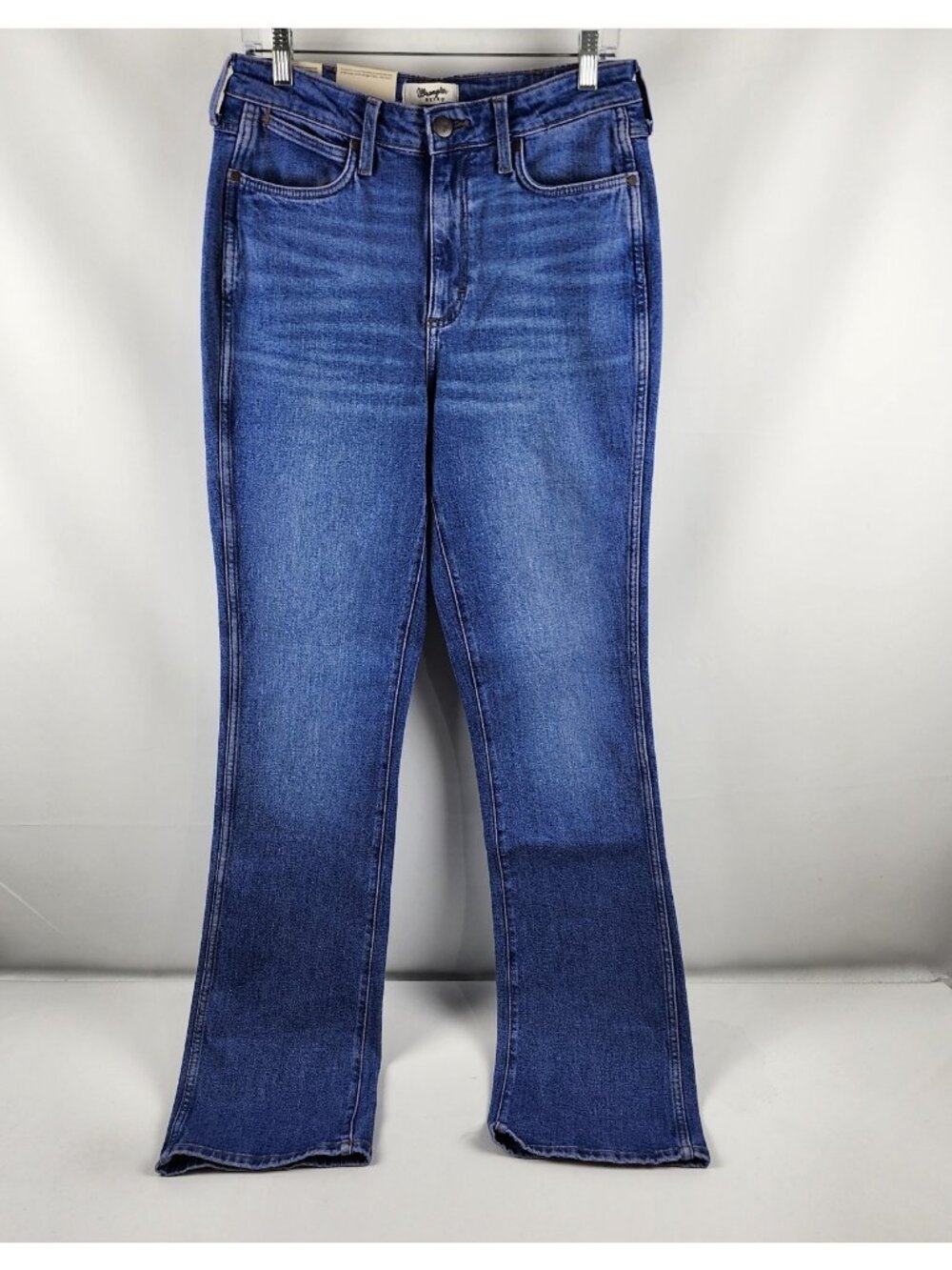 Wrangler Jeans Womens 30x36 Blue Retro Bailey Bootcut High Rise Denim NWT